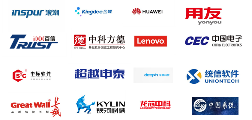 戰(zhàn)略伙伴名單(部分)